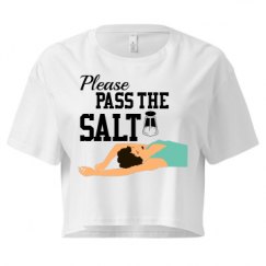 Ladies Festival Cali Crop Top Tee