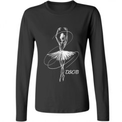 Ladies Relaxed Fit Basic Long Sleeve Tee