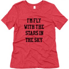 Ladies Relaxed Fit Super Soft Triblend Tee