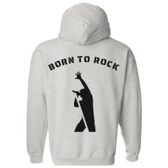 BORN TO ROCK HOODIE