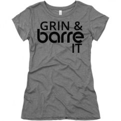 Ladies Slim Fit Super Soft Triblend Tee