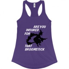 Ladies Slim Fit Racerback Tank Top