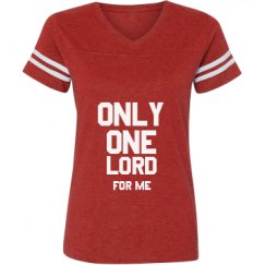 Ladies Relaxed Fit Vintage Sports Tee