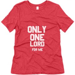 Ladies Relaxed Fit Super Soft Triblend Tee