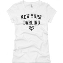 Ladies Slim Fit Basic Promo Jersey Tee