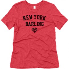 Ladies Relaxed Fit Super Soft Triblend Tee