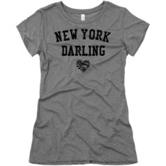 Ladies Slim Fit Super Soft Triblend Tee