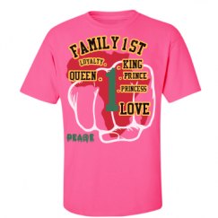 Unisex Ultra Cotton Safety Neon Crewneck Tee