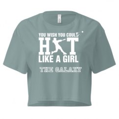 Ladies Festival Cali Crop Top Tee