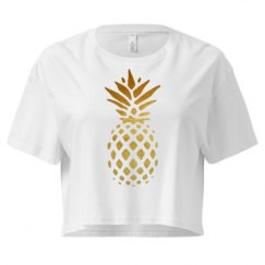 Ladies Festival Cali Crop Top Tee