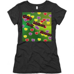 Ladies Slim Fit Super Soft Triblend Tee