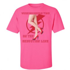 Unisex Ultra Cotton Safety Neon Crewneck Tee