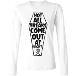 Ladies Relaxed Fit Basic Long Sleeve Tee