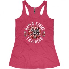 Ladies Slim Fit Super Soft Racerback Triblend Tank