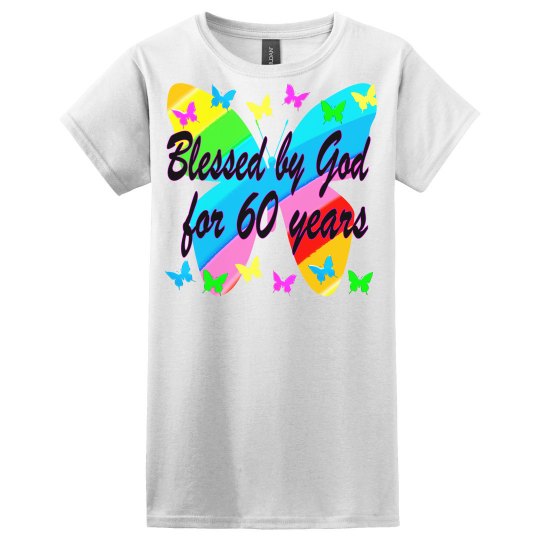 60TH BUTTERFLY BIRTHDAY DESIGN