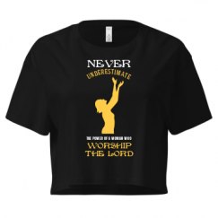 Ladies Festival Cali Crop Top Tee