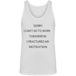 Unisex Jersey Tank Top