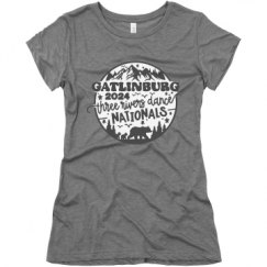 Ladies Slim Fit Super Soft Triblend Tee