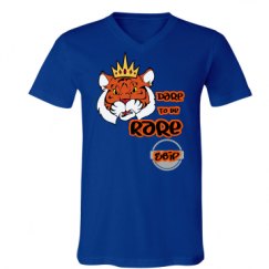 Unisex V-Neck Jersey Tee