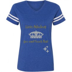 Ladies Relaxed Fit Vintage Sports Tee