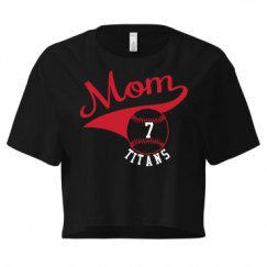 Ladies Festival Cali Crop Top Tee