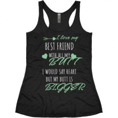 Ladies Slim Fit Super Soft Racerback Triblend Tank