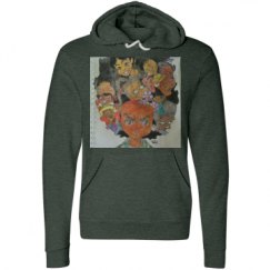 Unisex Fleece Pullover Midweight Hoodie