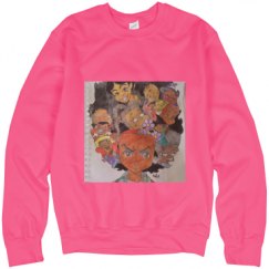 Unisex Neon Crewneck Sweatshirt