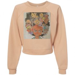 Women's Raglan Pullover Fleece