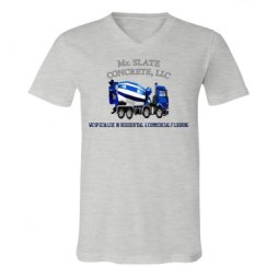 Unisex V-Neck Jersey Tee