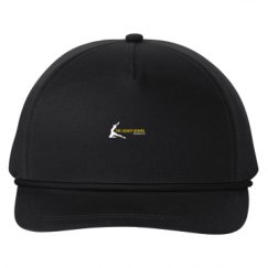 Snapback Five-Panel Rope Hat