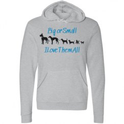 Unisex Fleece Pullover Midweight Hoodie