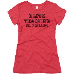 Ladies Slim Fit Super Soft Triblend Tee