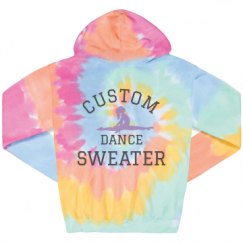 Unisex Tie-Dye Fleece Hoodie