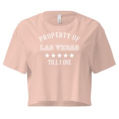 Ladies Festival Cali Crop Top Tee