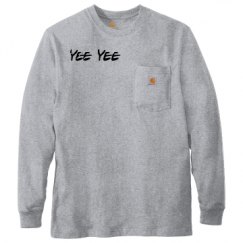 Unisex Carhartt Pocket Long Sleeve Tee