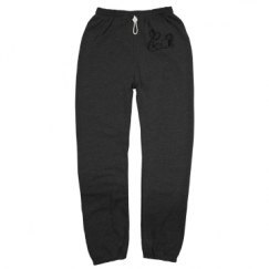 Unisex Long Scrunch Sweatpants