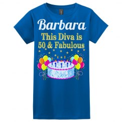 PERSONALIZED 50TH BIRTHDAY CAKE