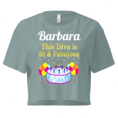 Ladies Festival Cali Crop Top Tee