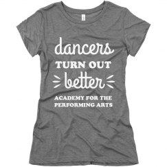 Ladies Dancers Turn Out Better T APA