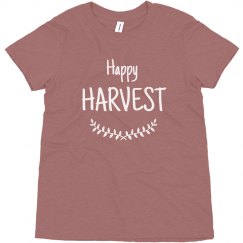 Girls Happy Harvest Shirt 