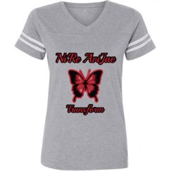 Ladies Relaxed Fit Vintage Sports Tee