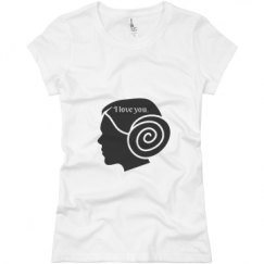 Ladies Slim Fit Basic Promo Jersey Tee