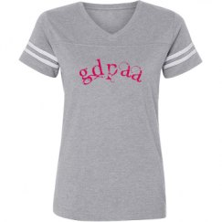Ladies Relaxed Fit Vintage Sports Tee