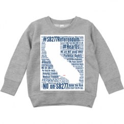 Toddler Crewneck Basic Promo Sweatshirt