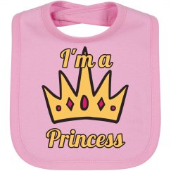 I'm a princess bib