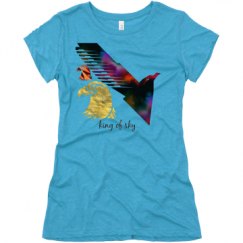 Ladies Slim Fit Super Soft Triblend Tee