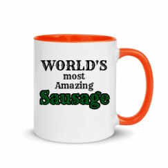 11oz Ceramic Mug with Color Inside