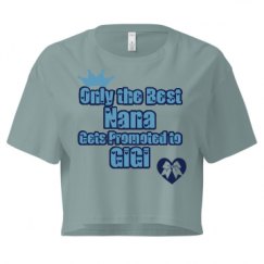 Ladies Festival Cali Crop Top Tee