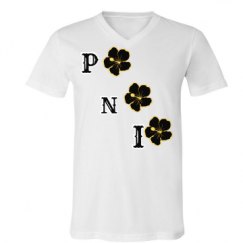 Unisex V-Neck Jersey Tee